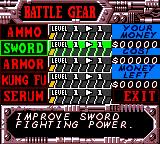 Blade sur Nintendo Game Boy Color